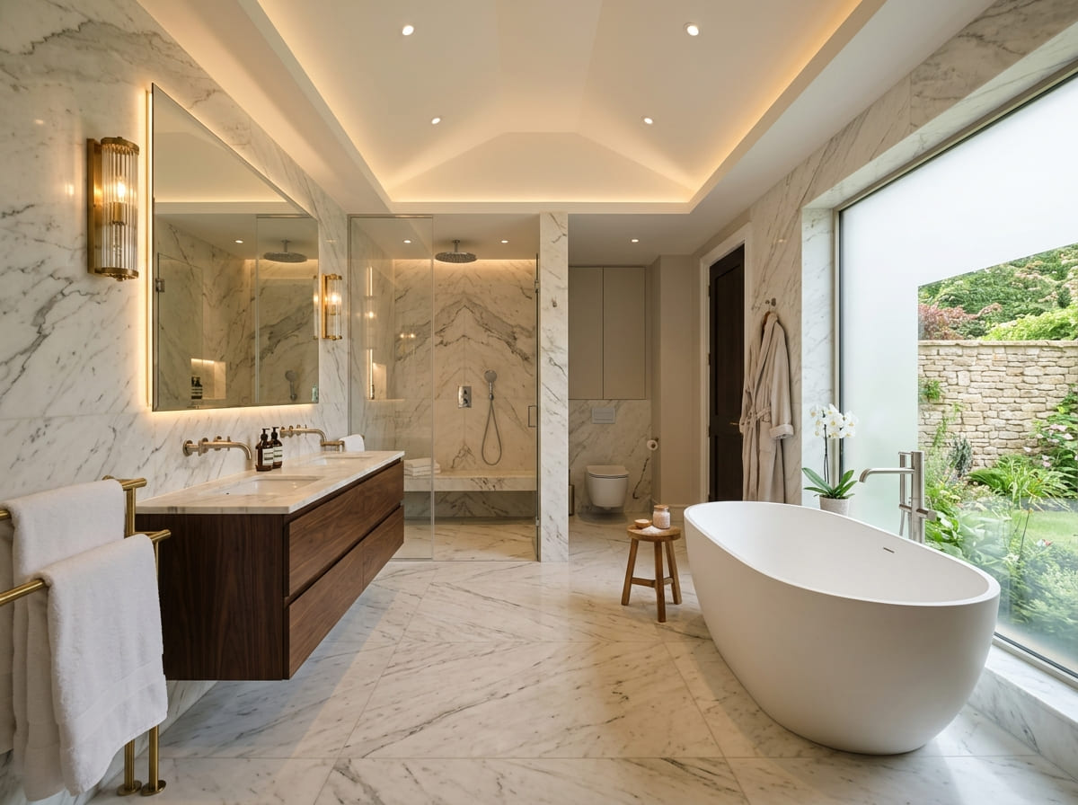 Custom Bathroom Renovation in Butler