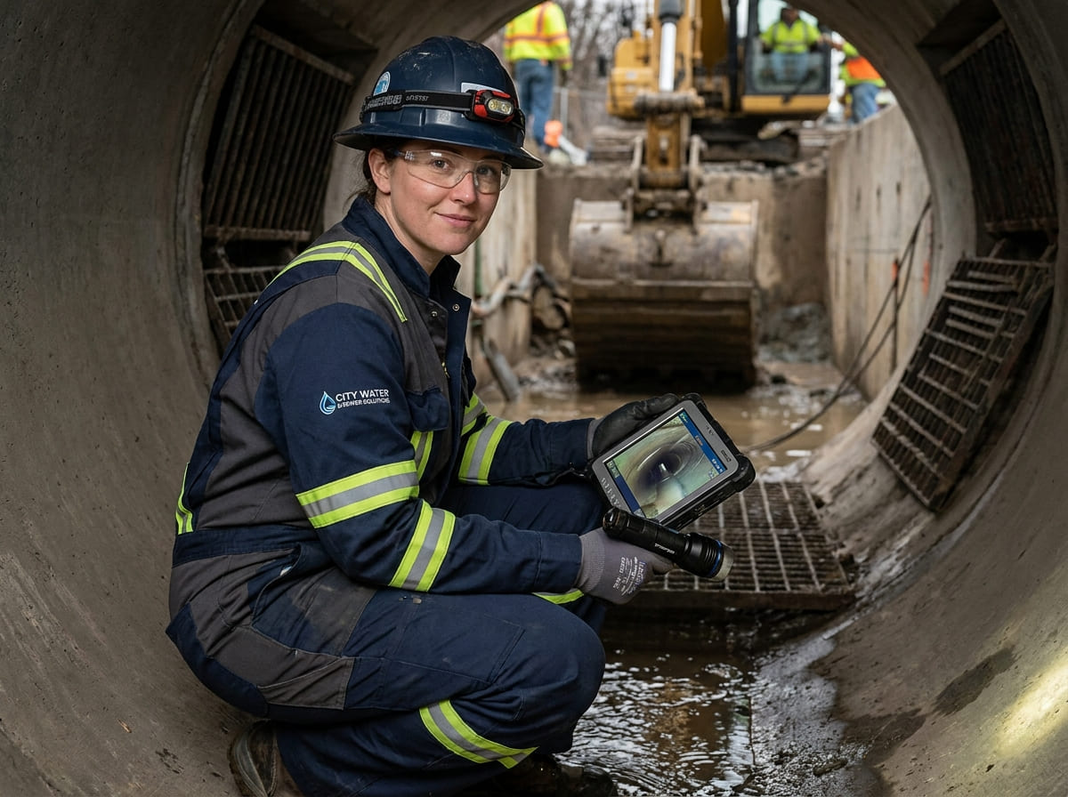 Sewer Line Inspection & Replacement in Butler